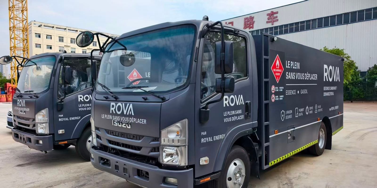 ROVA — Des véhicules spécialement équipés